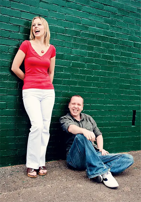 Fun engagement shoot at Worcester racecourse